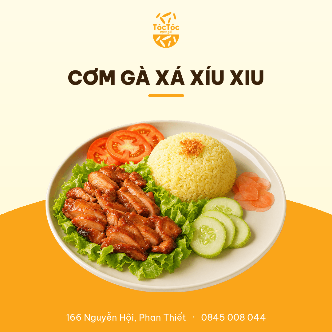 Cơm gà xá xíu xiu